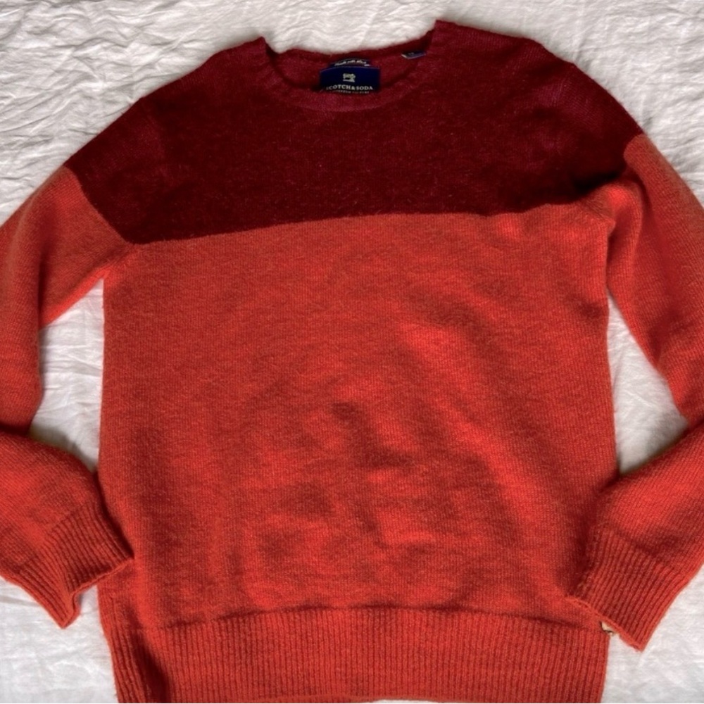 Scotch & Soda color blocked sweater